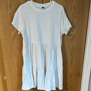 Old Navy white T-Shirt Dress